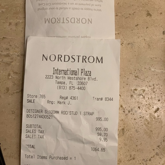 Rockstar Valentino 4 in heels . Size 39 . Box and Valentino shoe bag included - Picture 4 of 5